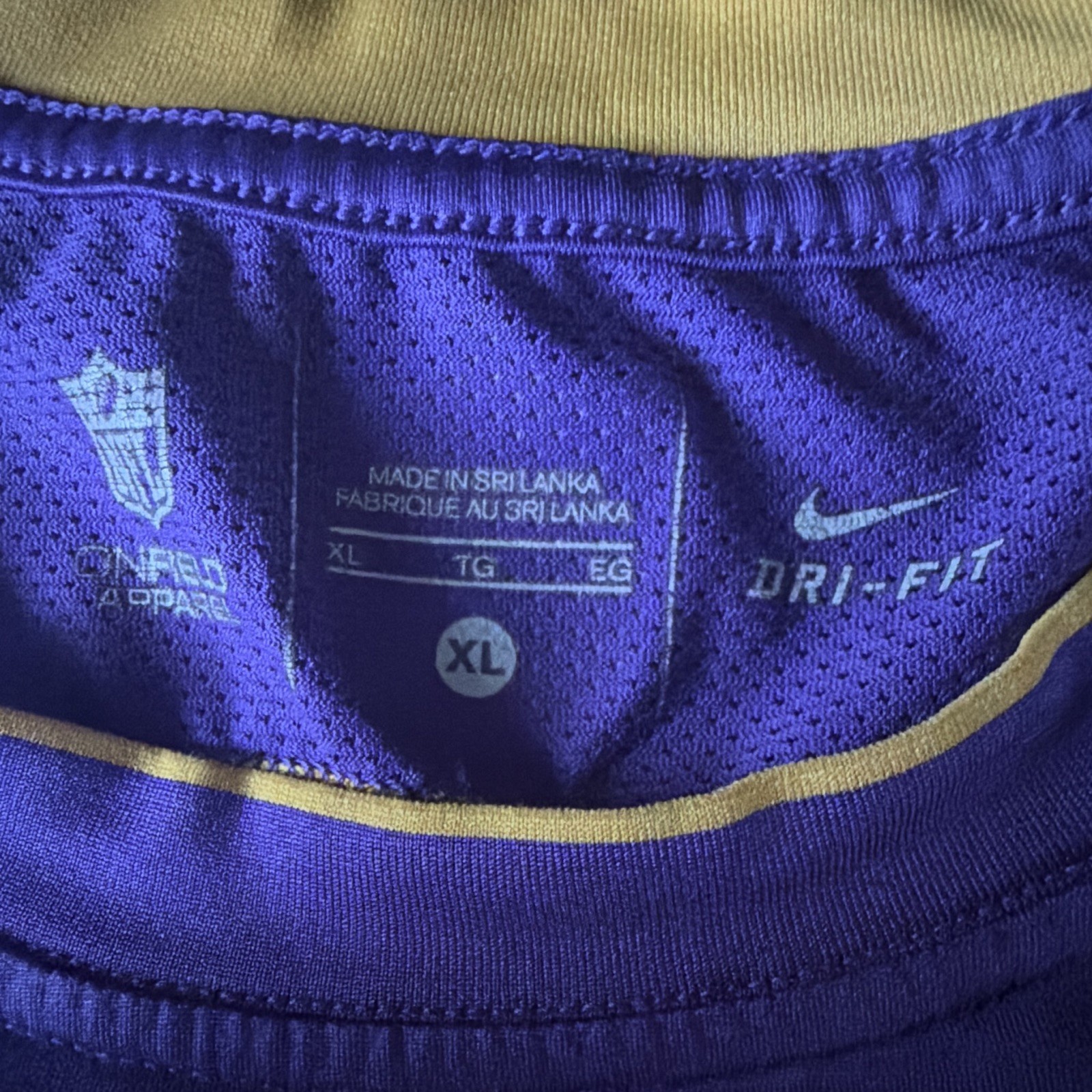 Nike Dri-FIT Minnesota Vikings Men’s XL Colorblock Breathable Mesh Tee gallery