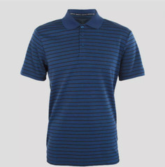 NWT London Fog Men’s Modal Stripe Polo Size Large