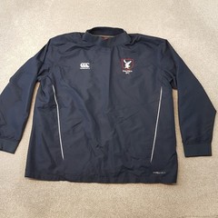 Canterbury Swansea RFC Mens Rugby Top 2XL XXL Blue Training Impact Contact
