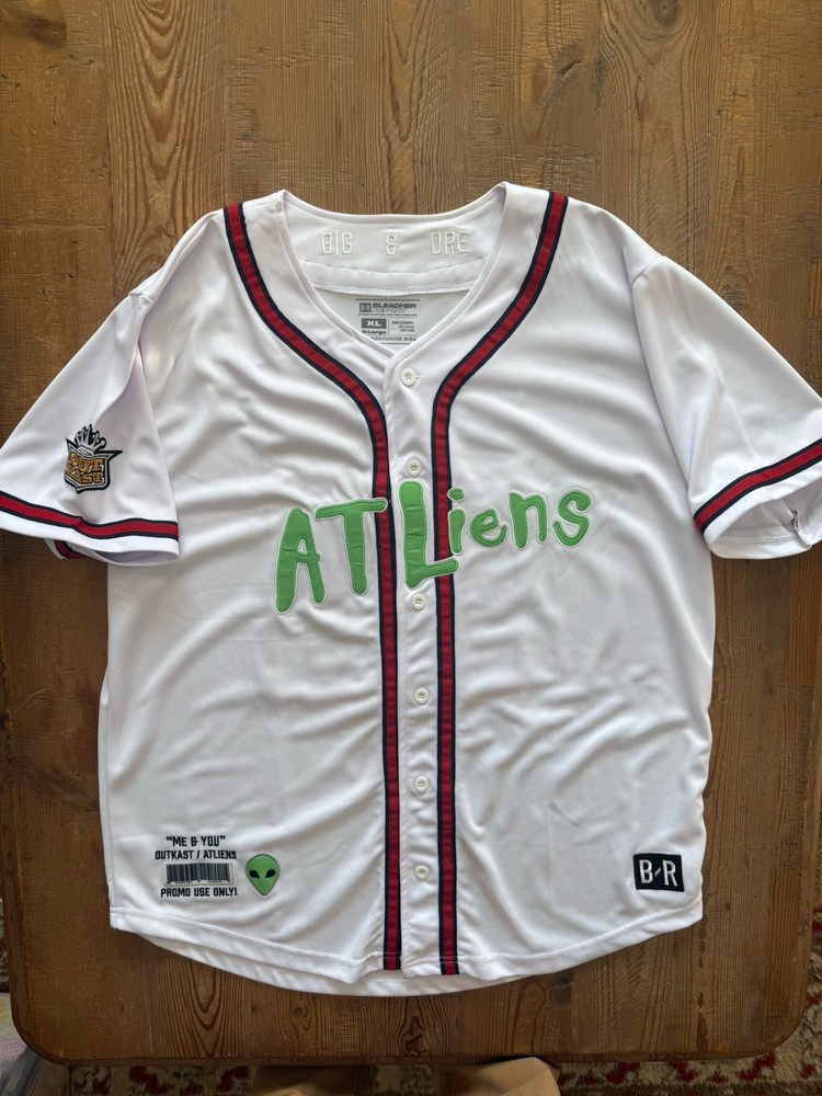 Bleacher Report OutKast ATLiens Baseball Jersey Men’s Size XL