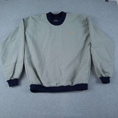 Jack Nicklaus Pullover Shirt Mens Medium Activewear Golf Striped Long Sleeve