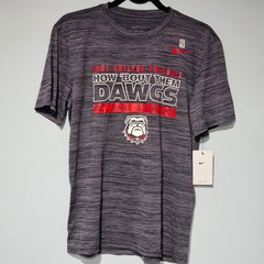 Nike Mens Medium Dri-FIT Georgia Bulldogs 2021 National Champions Football Shirt