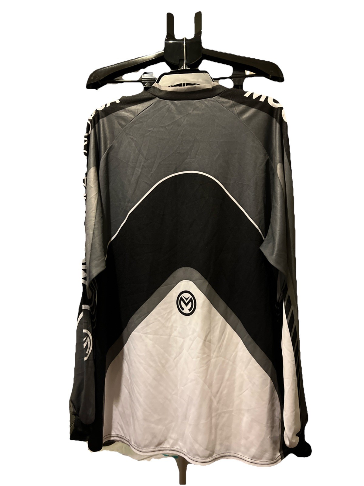 NWT Moose Racing Advance Racewear Long Sleeve Jersey Men’s L Gray Black gallery