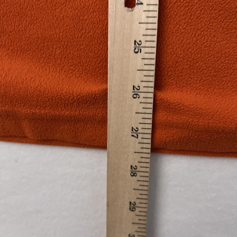 Columbia Fleece Pullover Mens Large Orange 1/4 Zip Mock Neck Hiking Outdoor gallery
