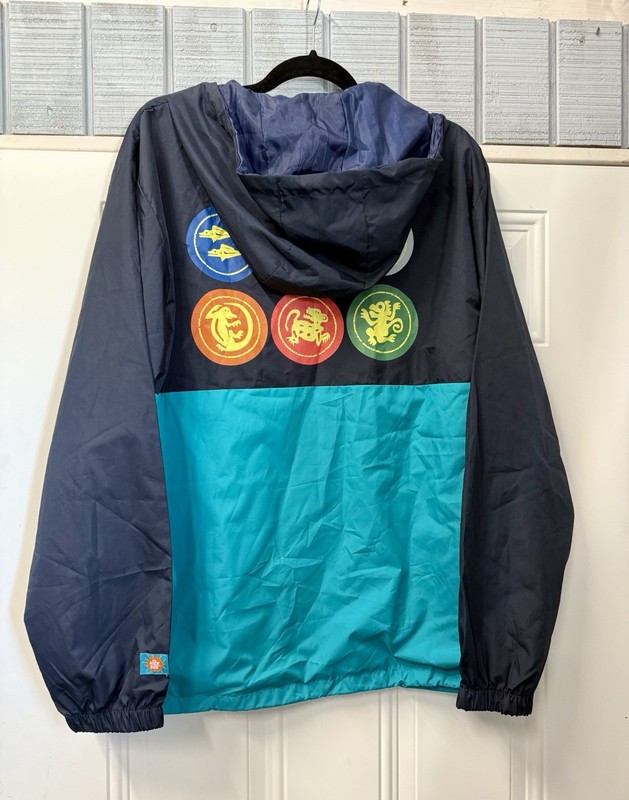 Legends Of The Hidden Temple Pullover Zip Windbreaker Lg Nickelodeon Culturefly gallery