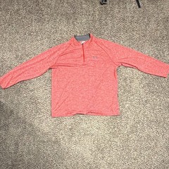 Under Armour HeatGear Men’s Red 2XL Big & Tall Loose 1/4 Zip Pullover Top