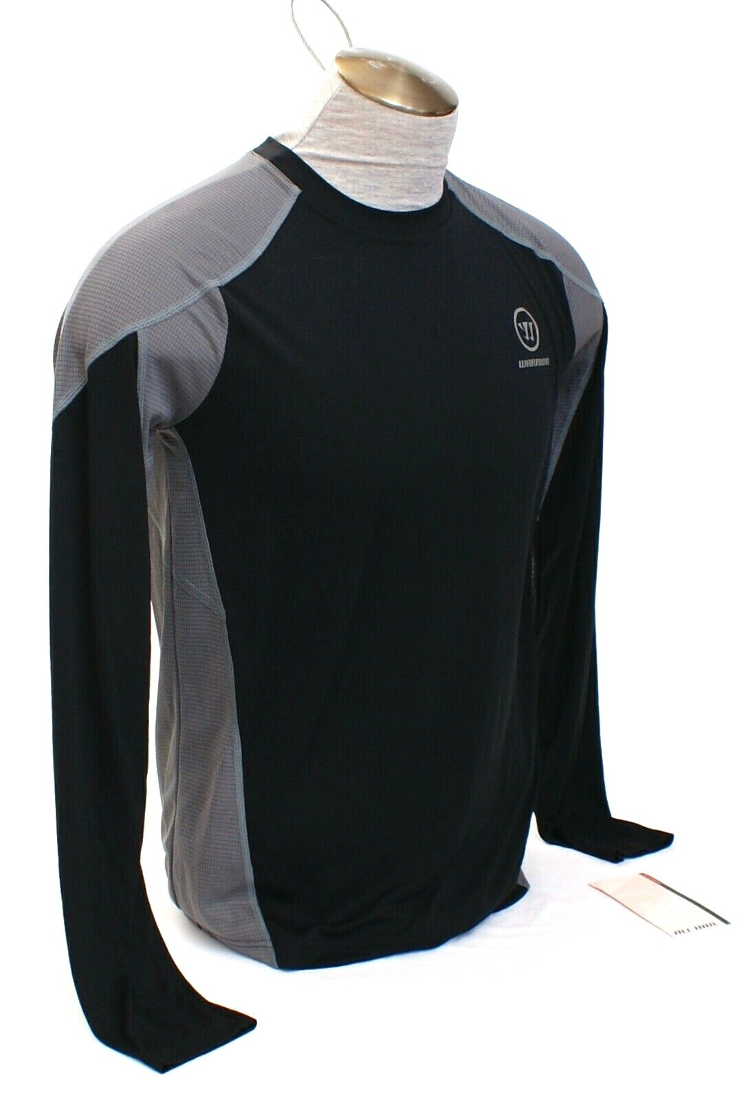 Warrior War Tech Black & Gray Lightweight Long Sleeve Covert Top Shirt Men's NWT gallery