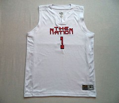 Mens EASTBAY the nation #1 shirt Sz S sports running fitness athletic white NWOT