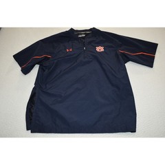 Under Armour Mens Size Small Golf Pullover 1/4 ZIP Auburn Tigers War Eagle
