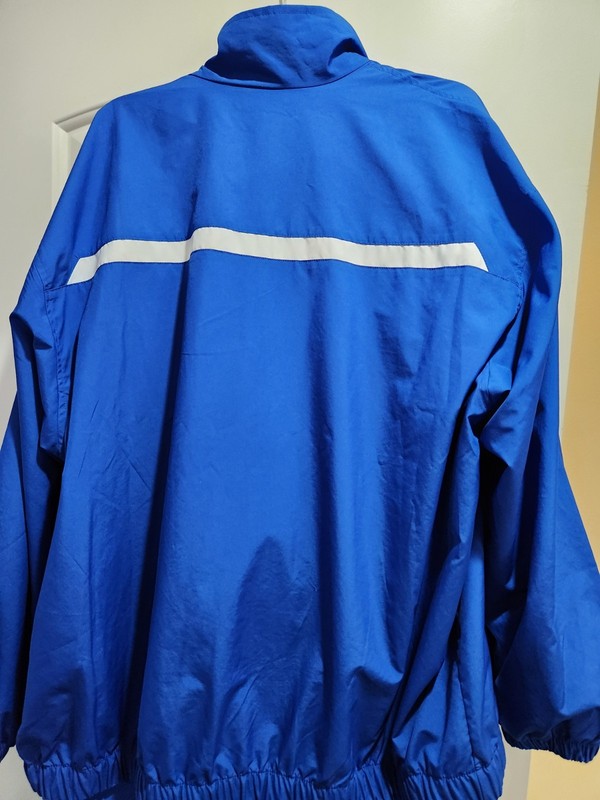 Men's Nike Royal Blue (w/white stripe) warm up XL Pre-Owned gallery