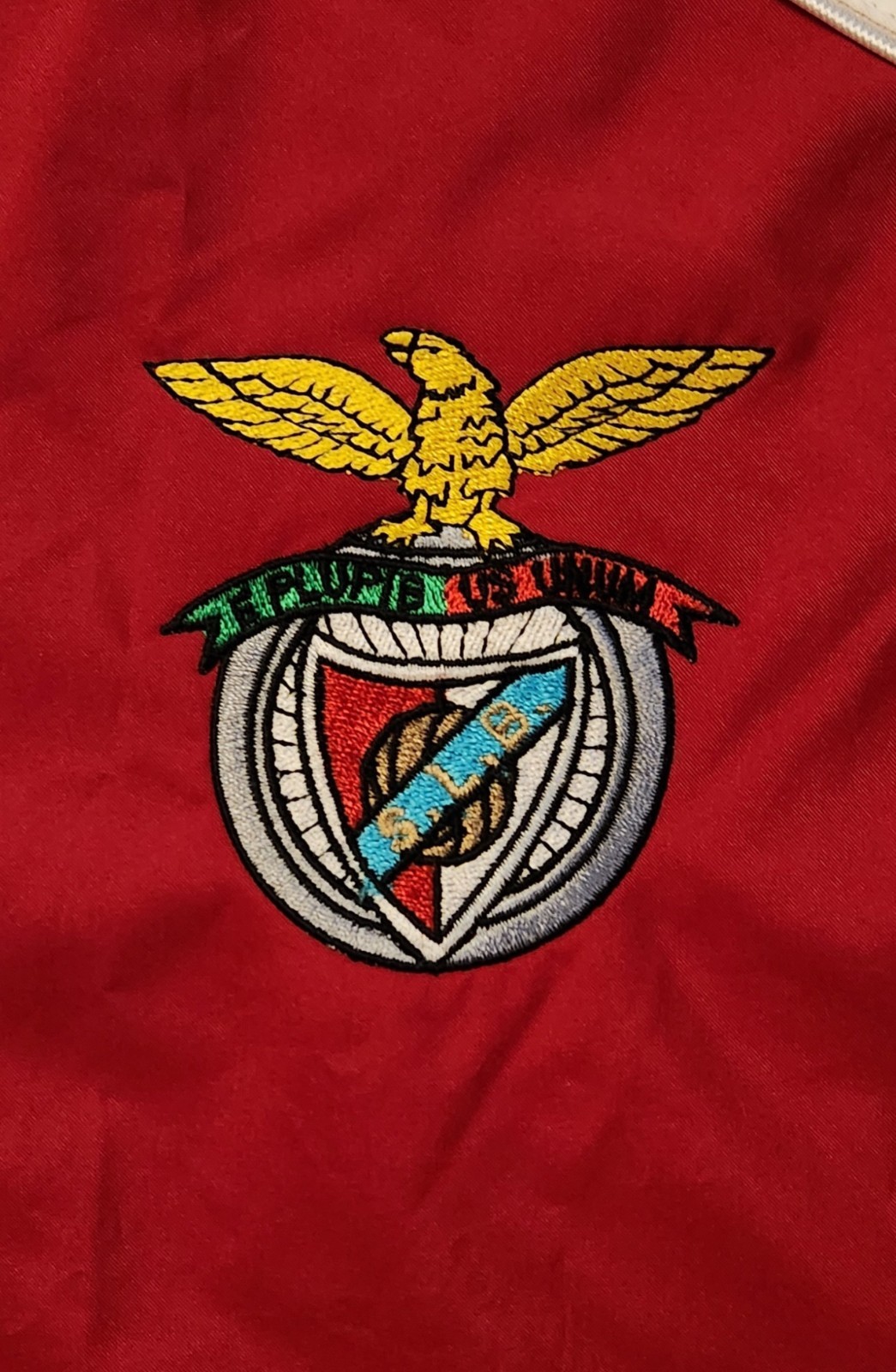 Adidas Mens Benfica Climacool 1/4 Zip Training Pullover Size Medium Red gallery