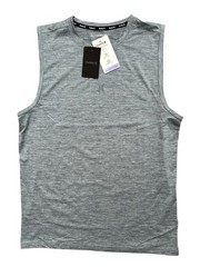 Hurley Performance Stretch Tank Top Gray Men’s Size Small NWT’S Logo Athletic