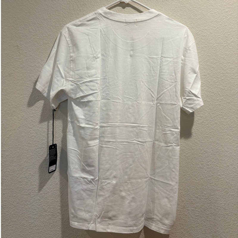 Allbirds NWT Men's Blizzard White All Good Cotton Logo T-Shirt Size S gallery