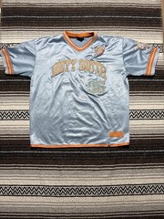 Vintage 90’s FUBU City Series Collection Dirty South 05 Jersey Blue Size XL