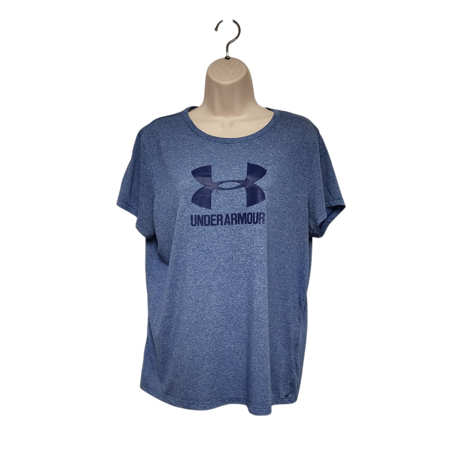 Under Armour Chambray Blue Short Sleeve Tee Size XL gallery