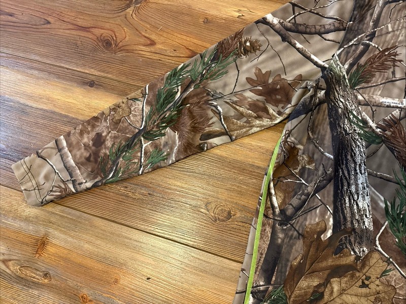 Under Armour Mens Fitted L Pullover Long Sleeve Shirt Realtree Camo 1/4 Zip gallery