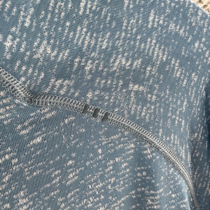 Lululemon Shirt Mens Extra Large Blue Metal Vent Tech 1/2 Zip Pullover Training gallery
