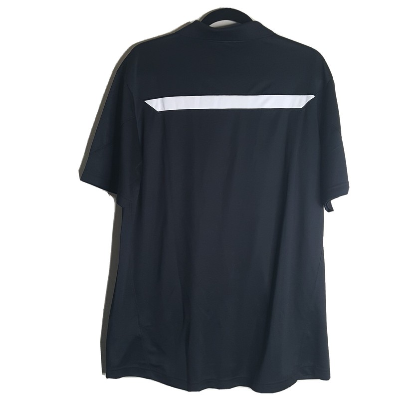 CCM Hockey Tactical Dry 1/4 Button Pullover Shirt Mens Size Med Black Polyester gallery