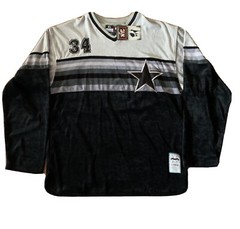 NYC 212 Team Sports Vintage 1980 #34 Black/ Grey Pullover Jersey XL NEW TAG