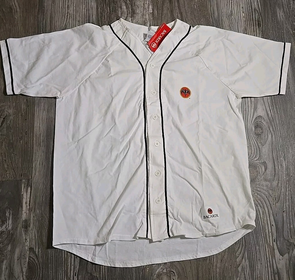 Bacardi Baseball Jersey NEW Size Large gallery