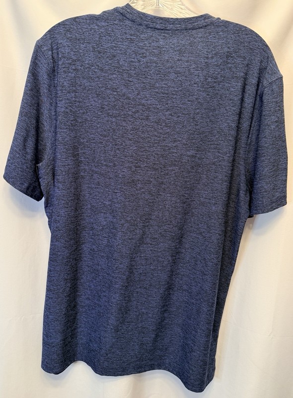 Outdoor Voices Men’s Medium Performance T-Shirt Dark Blue Black Workout Athletic gallery