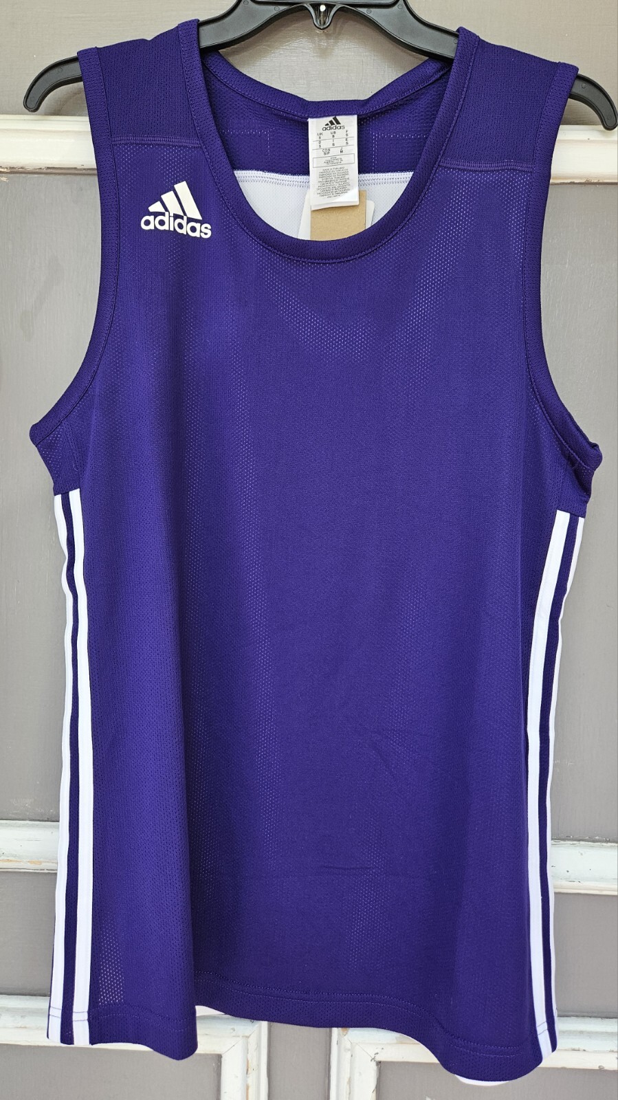 NWT* Adidas Men's S 3G Reversible Basketball Active Performance Tank Top Shirt, gallery