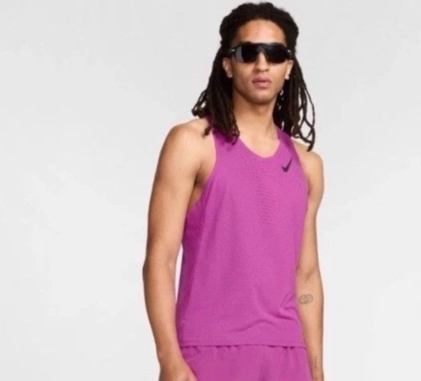 Nike Aeroswift LARGE Dri Fit ADV Running Vest Singlet Sports Run FN4231 518 gallery
