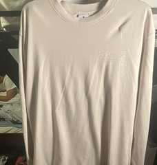 Nike ACG Dri-FIT Men’s S Long Sleeve Loose Fit Graphic Tee Beige Orange