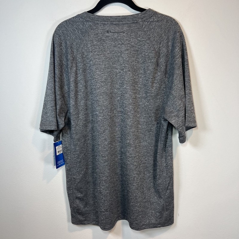 Champion Granite Heat Power Train Core Vapor T-Shirt Gray Performance NEW Large gallery