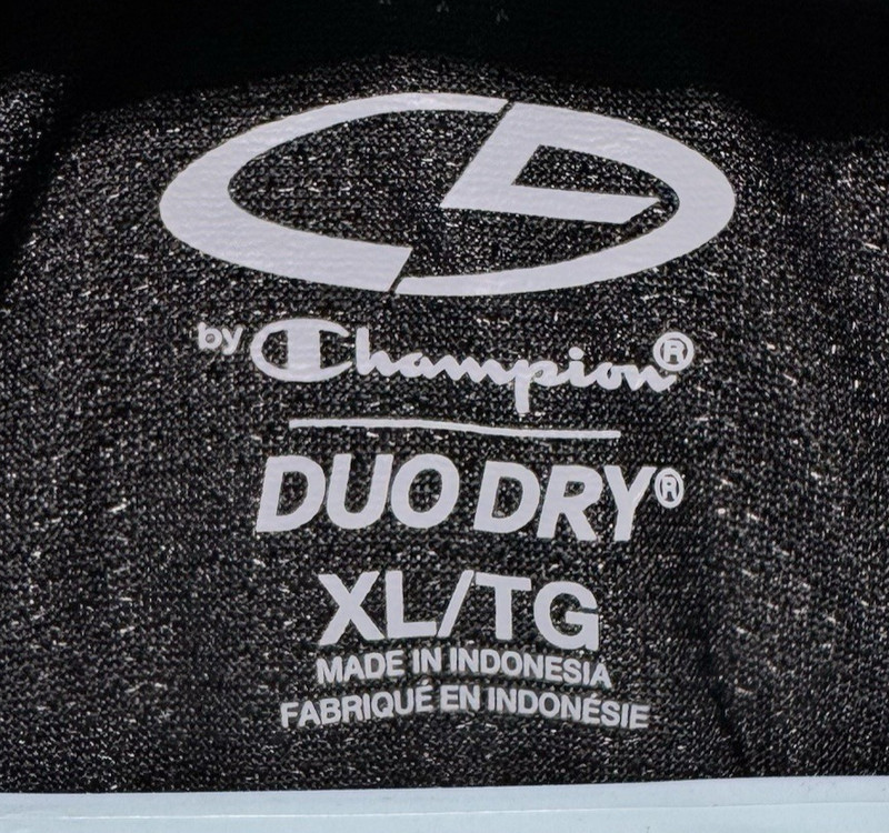 Champion C9 Duo Dry Performance Black Top Ventilation Stretch Mens XL Quick Dry gallery