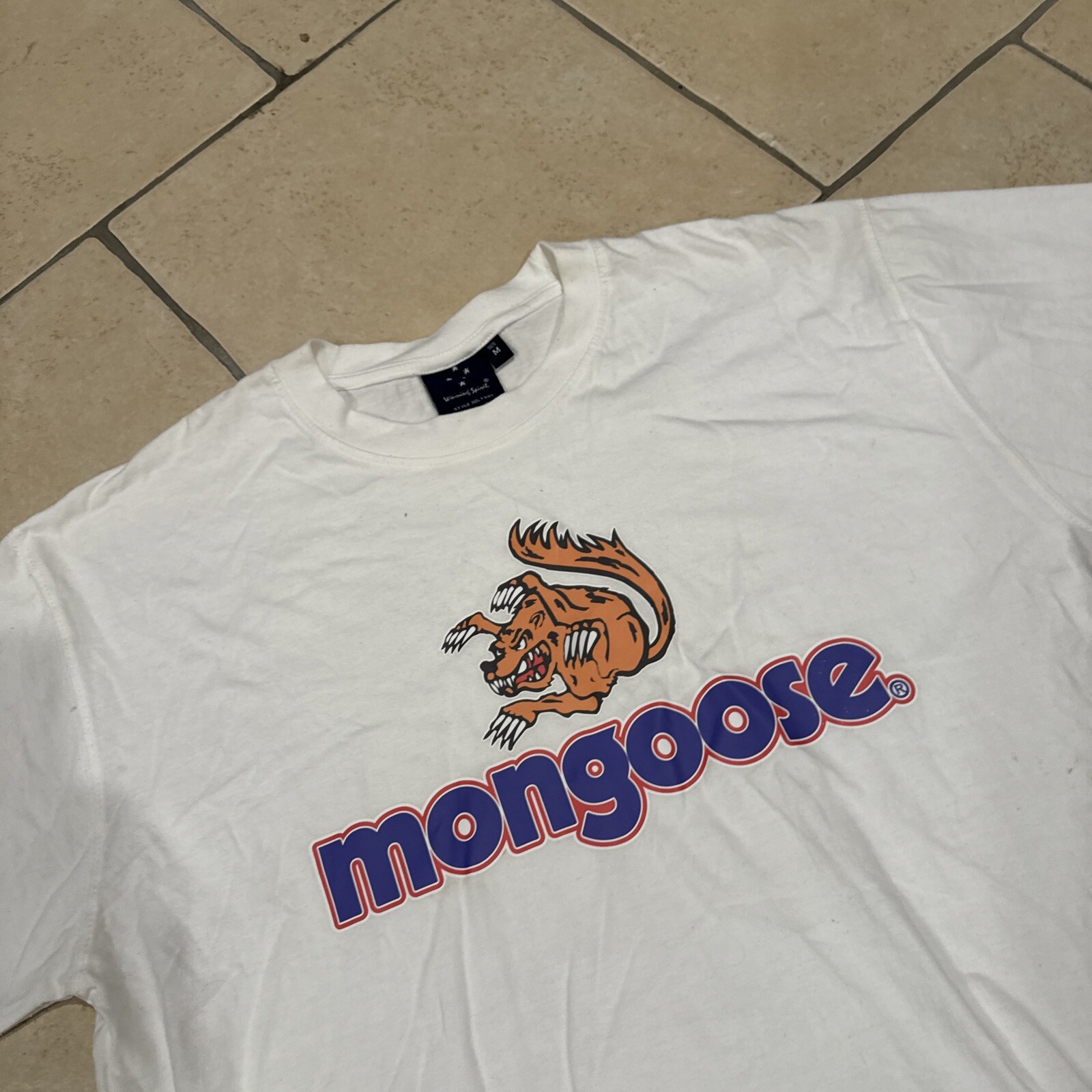 MONGOOSE BMX RACING Old School ShortSleeve Tee MEN'S Shirt Sz Medium gallery