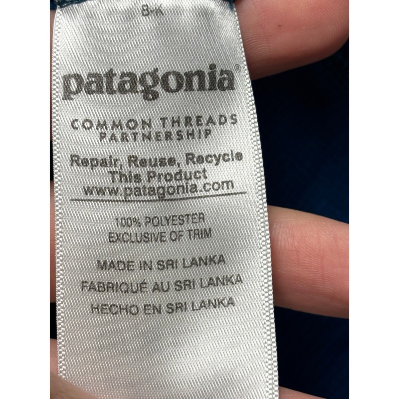 Patagonia Capilene Lightweight 1/4 Zip Baselayer Blue Mens S 45570 SP17 gallery