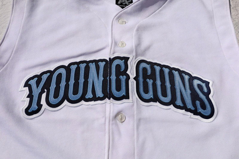 New Jersey Young Guns Philly Express baseball sleeveless sewn jersey trout adult gallery