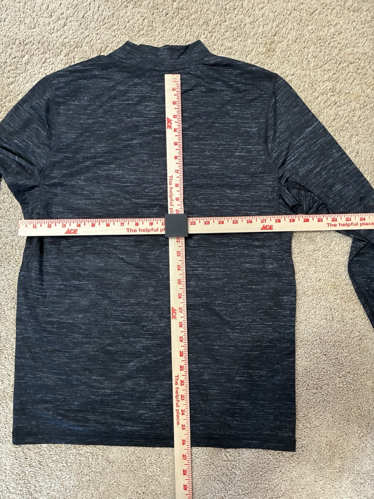 Urban Frontier Dri Fit Long Sleeved Heather Black Mens Size L NWT gallery