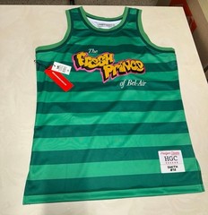 Fresh Prince of Bel Air Basketball Jersey Smith Headgear Classics Men’s Large