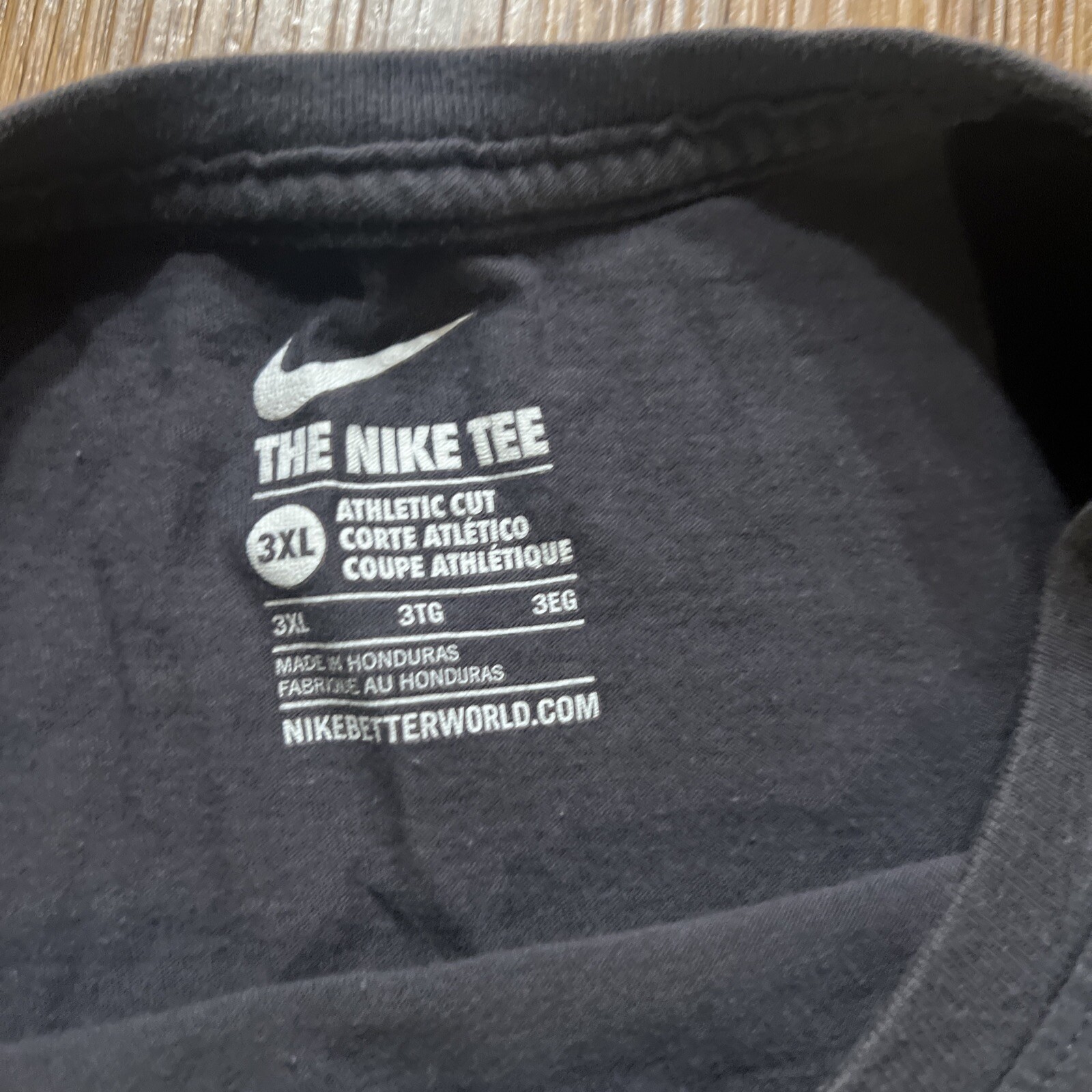 Nike Mens All Cotton Faster Every Day Swoosh T Shirt 830299 3XL Charcoal gallery