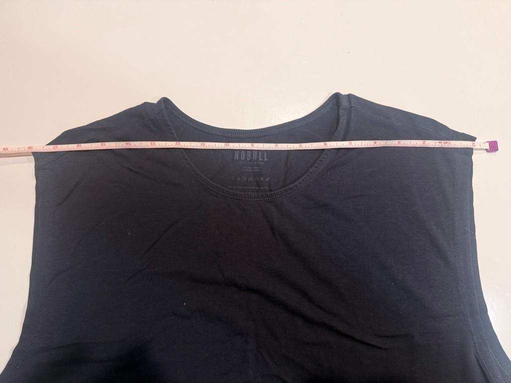 NOBULL - MEN'S LIGHTWEIGHT SLEEVELESS TEE - Ink / Large gallery