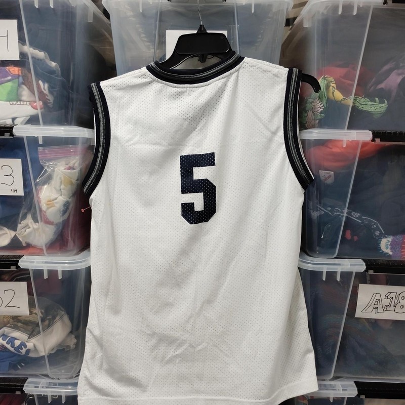Starter Jersey 5 Medium Polyester Black And White Sports A316ed gallery