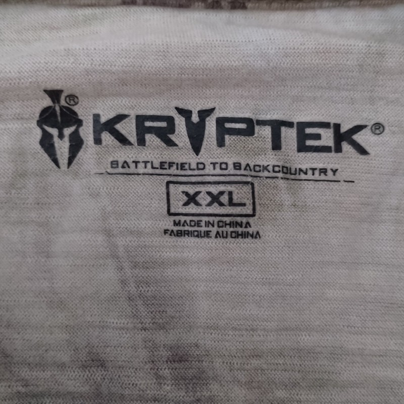 KRYPTEK Mens Camouflage Performance 2XL T-Shirt XXLarge Hunting Fishing Outdoor gallery