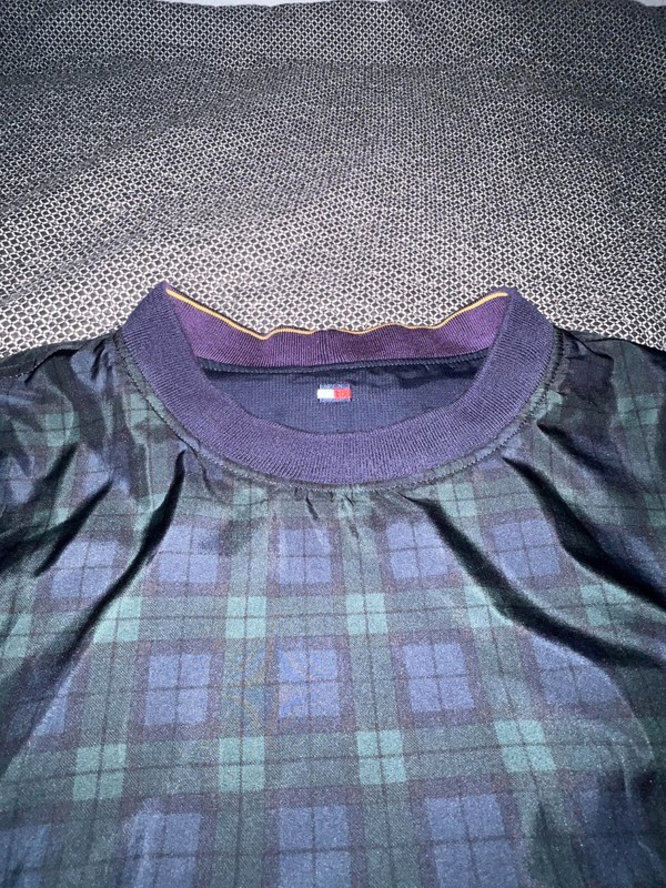 Vintage Tommy Hilfiger Golf Reversible Windbreaker Pullover Top Size XXL Large gallery