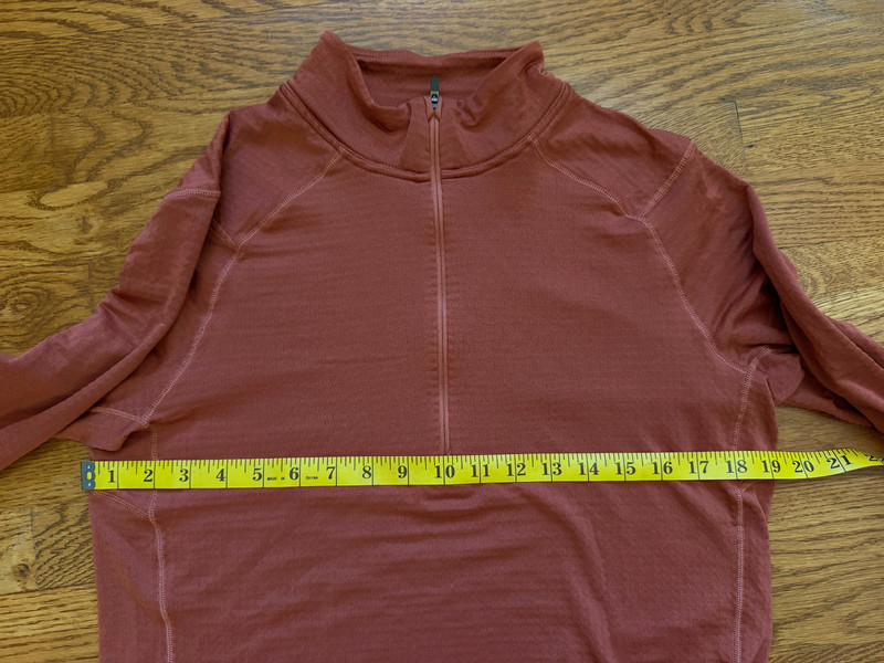 Patagonia Capilene Men's Thermal Weight Zip-Neck Pullover - M, Medium, Brick Red gallery