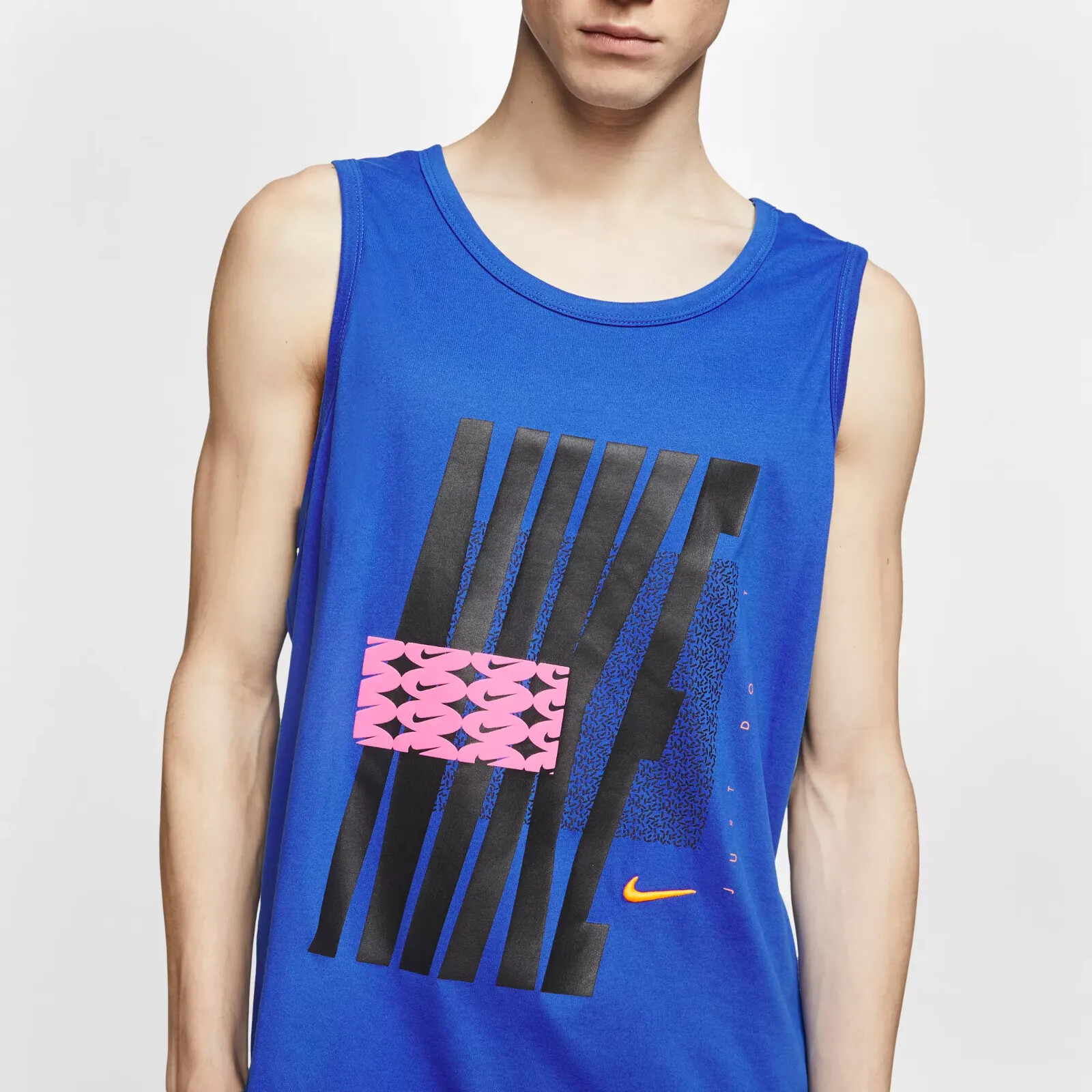 Nike Men's Dri-FIT Game Royal Training Tank Top Size S-Tall gallery