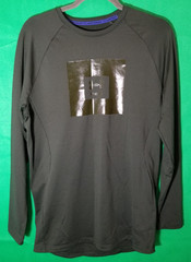 Under Armour Storm ColdGear Men Medium Fitted Marine Olive Green Subdue Logo