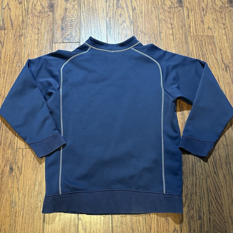 VTG Nike Warmup Shirt Mens M Blue Georgetown University Hoyas Logo 90s gallery