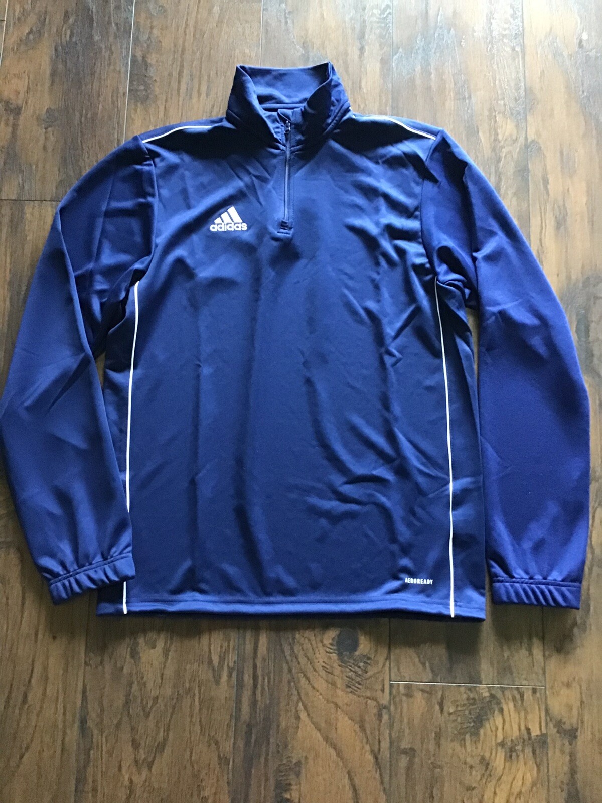 Adidas Core 18 Training Top 1/4 Zip Navy Men’s Size Medium NWT gallery