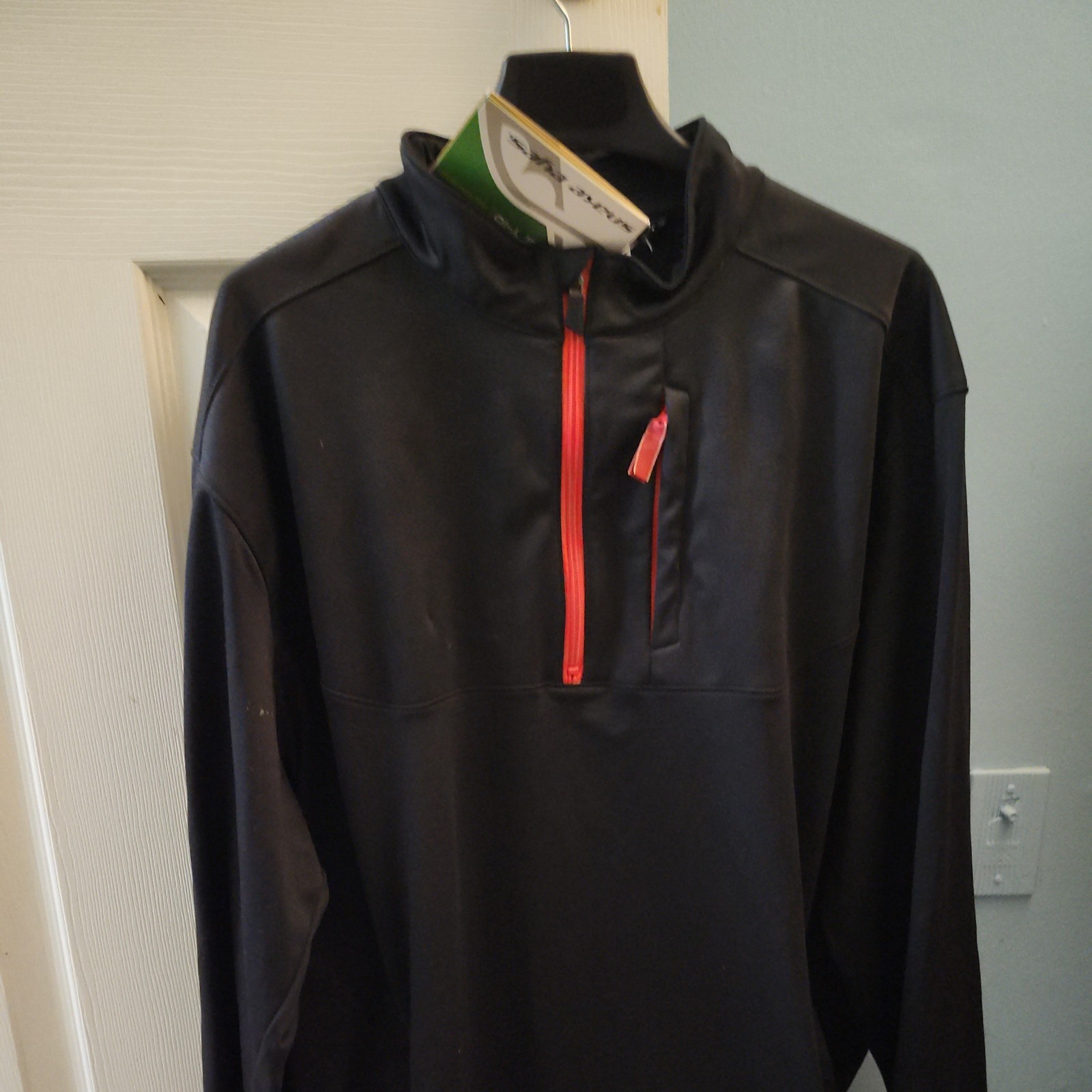 NWT Snake Eyes Mens Golf Apparel Jacket, Size XL, Dry-18 Zip Up MSRP $59.99 gallery