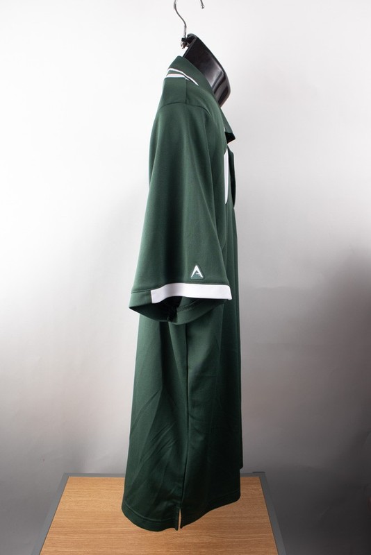 Antigua Minnesota Wild NHL Hockey Men's XL Polo Green and White Activewear gallery
