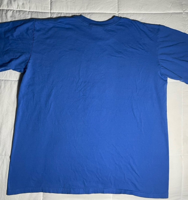 Vintage Nike Pre Lives T Shirt Mens L Blue Personal Bests Times Running RARE gallery