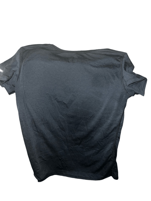Brooks Pacesetter Medium Tee gray snow globe Run Happy gallery