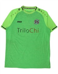 Jako Mens Graphic T-Shirt Top 2XL Green Colourblock Polyester CB18